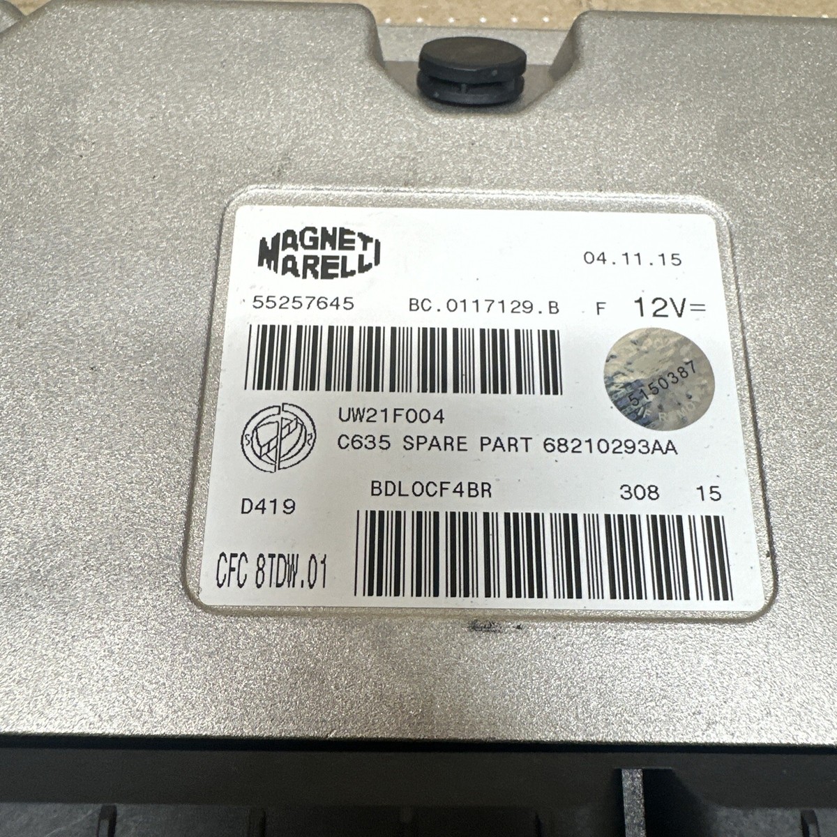 2013-2016 Dodge Dart Transmission Control Module 68210293AA