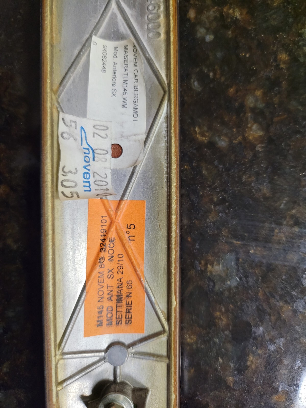 08-19 Maserati GranTurismo M145 Front Right Side Door Panel Trim Wood OEM 8k