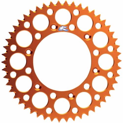 KTM SXF450 SXF505 Unibear Orange Heavy Duty Chain & Renthal Orange Sprocket Kit - Picture 4 of 4