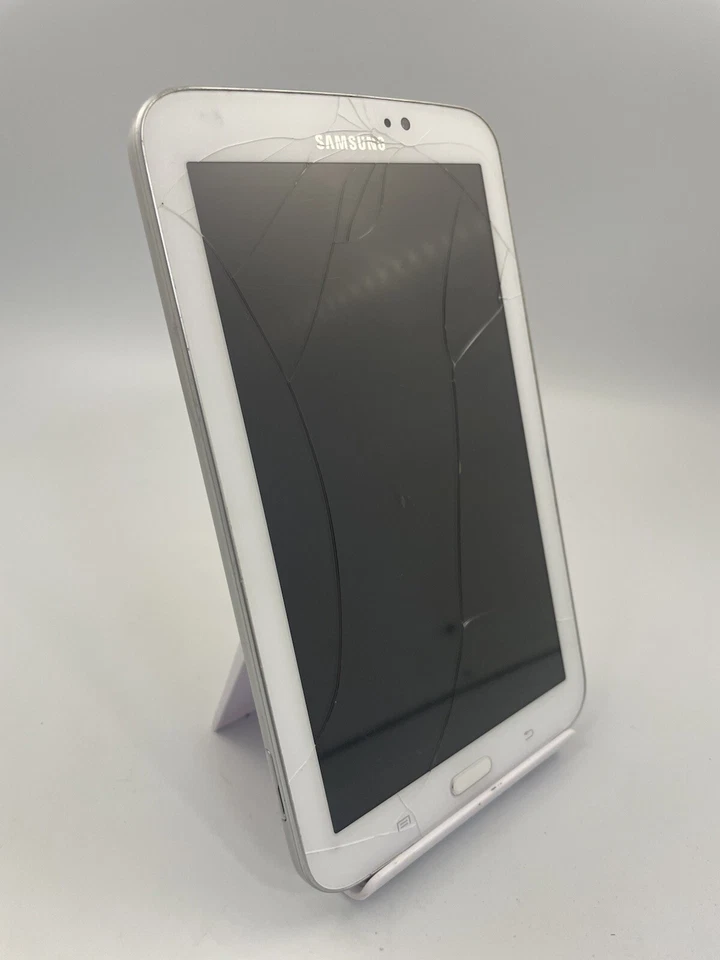Samsung Galaxy Tab 3 SM-T210 White 7" 3MP Android Tablet Faulty Cracked #D - Image 3 of 4