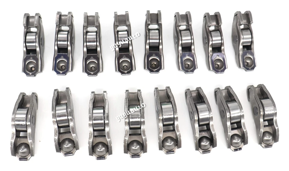 16x Intake & Exhaust Rocker Arms Hydraulic Lifters Set For AUDI A4 A6 Q5 2.0 — 第 2/4 张图片