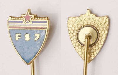 Épingle Badge Yougoslavie Football Federation (FSJ) – Collection Football – Croatie
