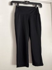Weissman Size XSA black dance yoga gym crop leggings