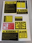 Tractor caution decal kit to fit Kubota John Deere Case IH