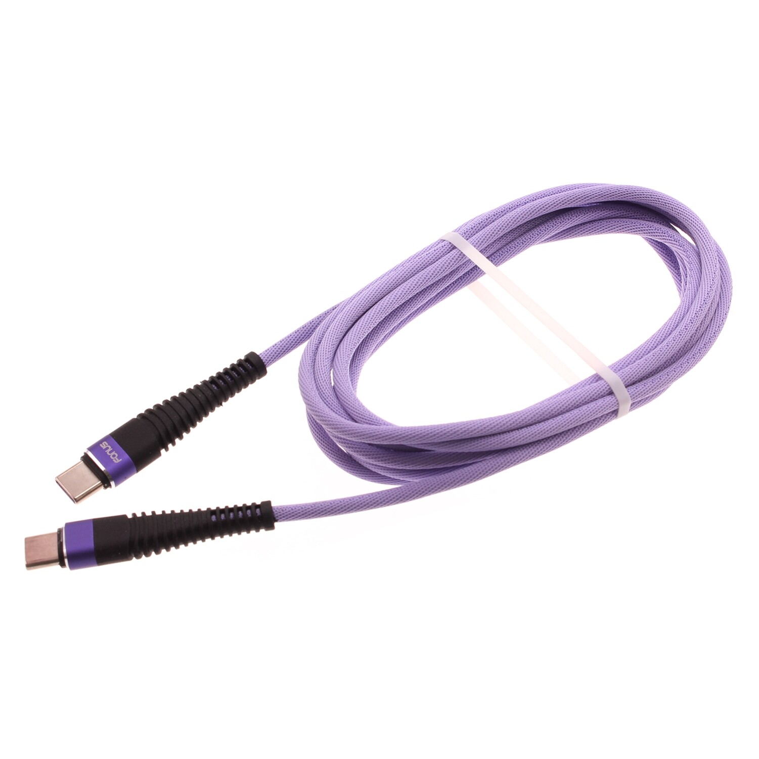 Samsung Galaxy S20 S21 S23 FE USB-C to USB-C 6ft Fast Charging Purple Cable