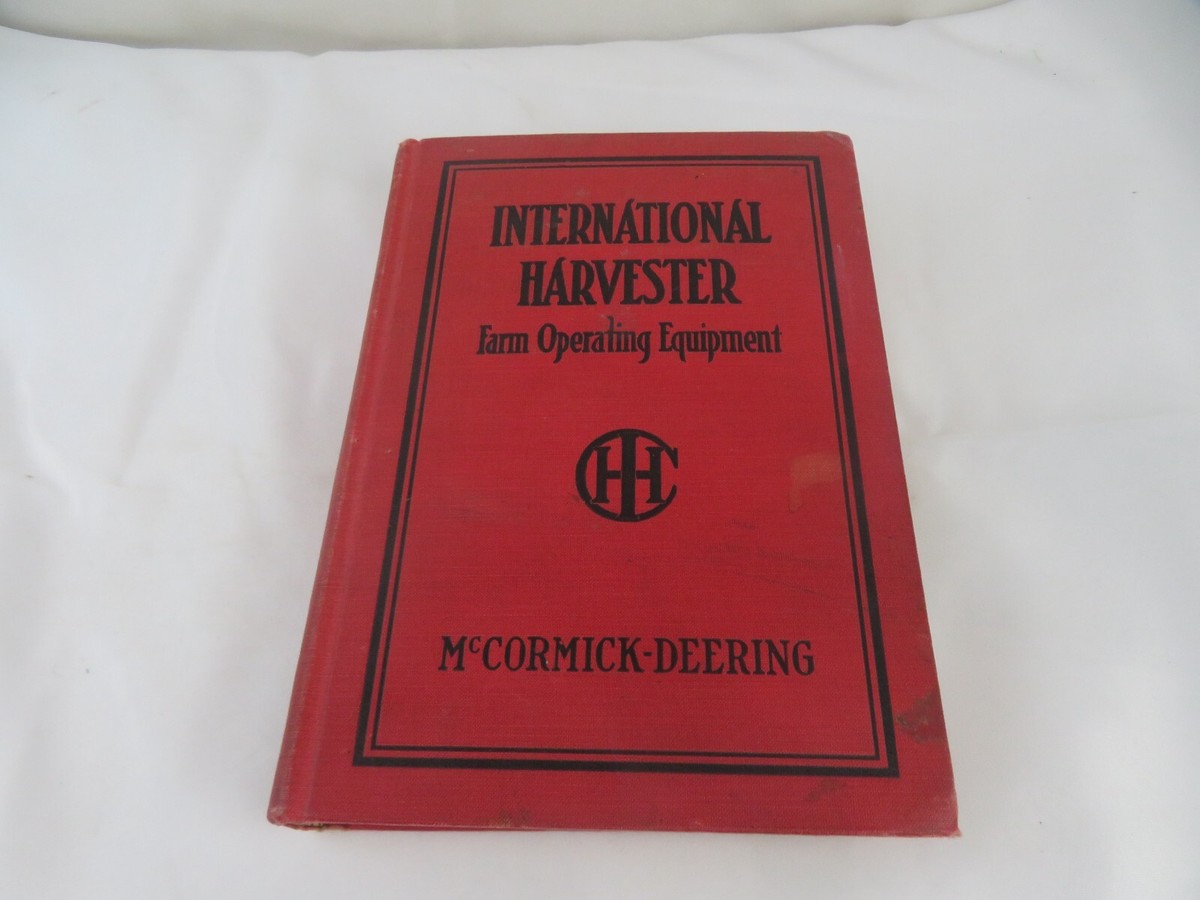 23 INTERNATIONAL HARVESTER Farm Operating Equipment Full Line