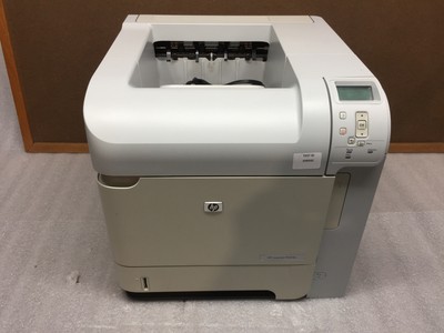 HP LaserJet P4014n Monochrome Laser Printer CB507A 84k Pages NO Toner  TESTED | eBay