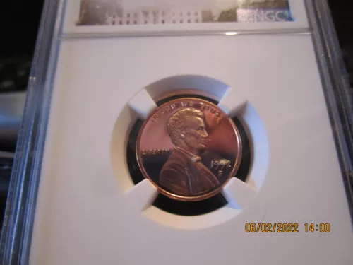 1992 S Ultra Cameo NGC  Lincoln Cent  Proof +++++ 69 Red