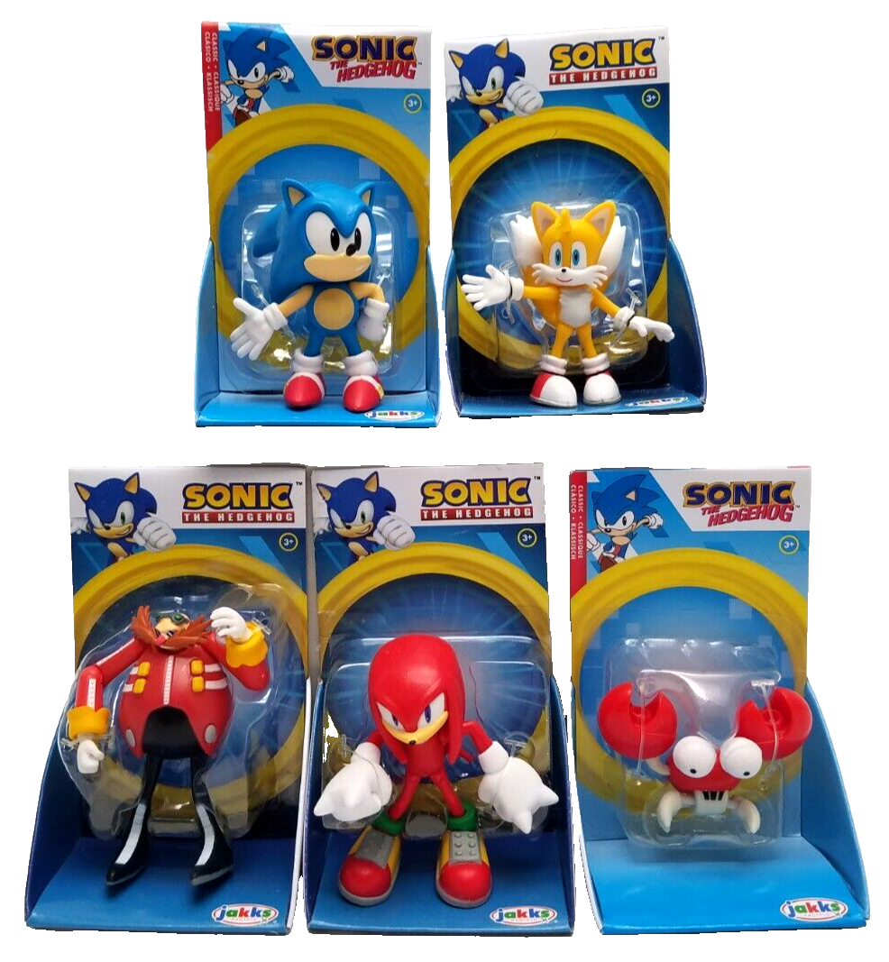 【希少】ソニック フィギュアセット JAKKS 希少】ソニック フィギュアセット JAKKS 希少】ソニック フィギュア