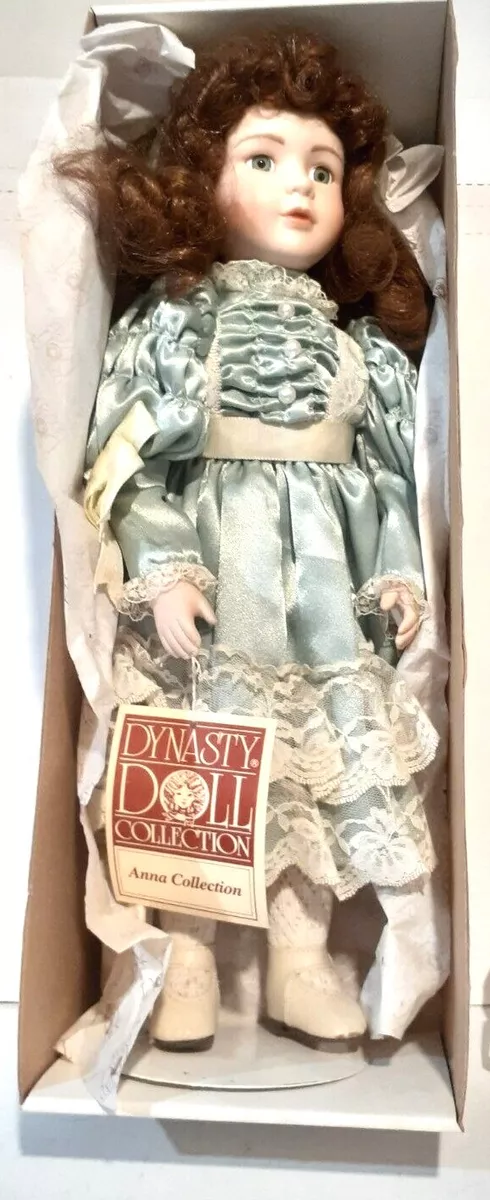 Dynasty Doll Anna Collection Porcelain Doll MARJORIE Hand Painted