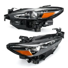 Pair For 2018 2019-2021 Mazda 6 Full Led Wo Afs Adaptive Headlight Assembly