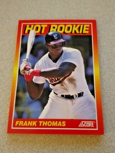 1990 Score Baseball Hot Rookie 10 Karten Set - Frank Thomas Juan Gonzalez