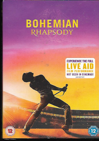 BOHEMIAN RHAPSODY GENUINE R2 DVD RAMI MALEK MIKE MYERS NEW/SEALED