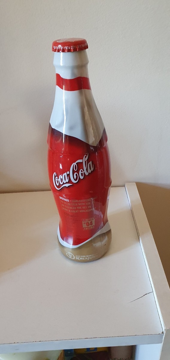 Limited Edition Coca Cola bottle #04 England 2002 FIFA World Cup