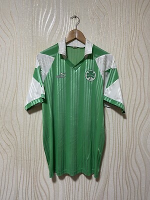 OMONIA NICOSIA 1991 1992 HOME FOOTBALL SHIRT SOCCER JERSEY PUMA sz