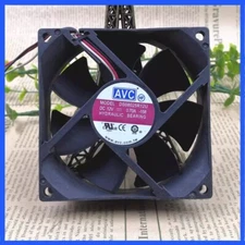 AVC DS08025R12U 8025 DC12V 0.70A 8CM 3-Wire Silent Cooling Fan