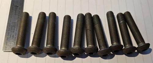 RANGE ROVER CLASSIC SEAT FIXING FITTING SCREW HEX BOLT SET OF 10 SB108401