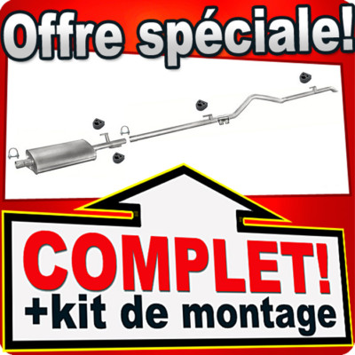 Ligne D'échappement Complète Pour Mercedes Sprinter 210-212-310-312 D XLWB Sans Catalyseur - Neuf