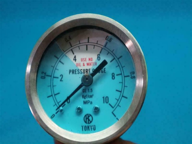 Tokyo 0 10 Kgf cm2 MPa CL 1 5 Pressure Gauge EBay