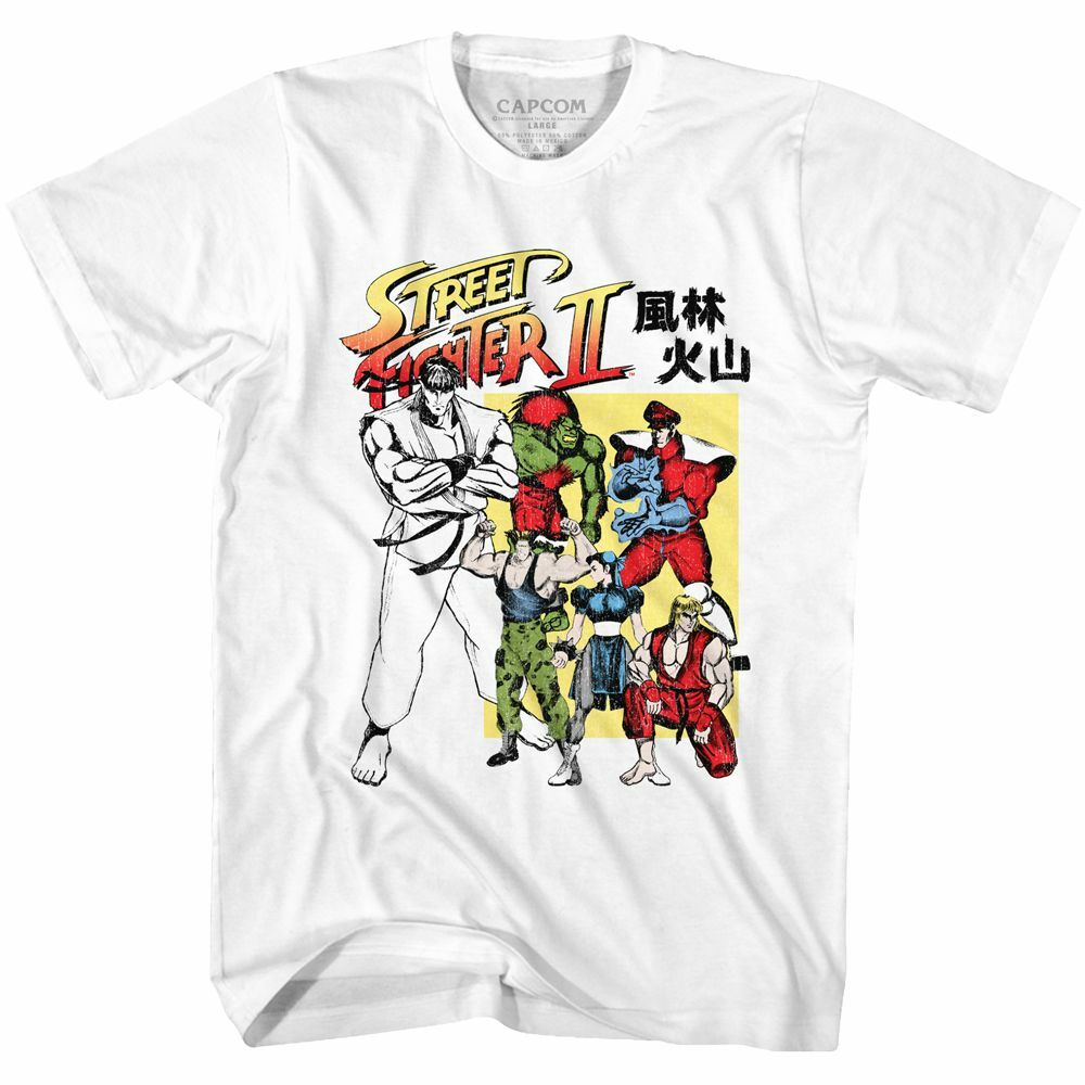 Pre-Sell Street Fighter Capcom Video Game Licensed T-Shirt #4 | eBay