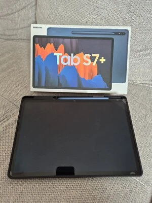 Samsung Galaxy Tab S7+ SM-T970 256GB, Wi-Fi, 12,4 Zoll - Mystic Navy - Bild 1 von 4