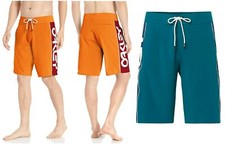 NWT 55 Oakley Mens Barnie Beach Block 21 Shorts Boardshorts Swimwear M L XL