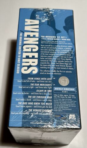 Avengers-The 67 Collection: Set 1 (VHS, 1998, 3-Tape Set) New - Poster Inside !! - Picture 2 of 4