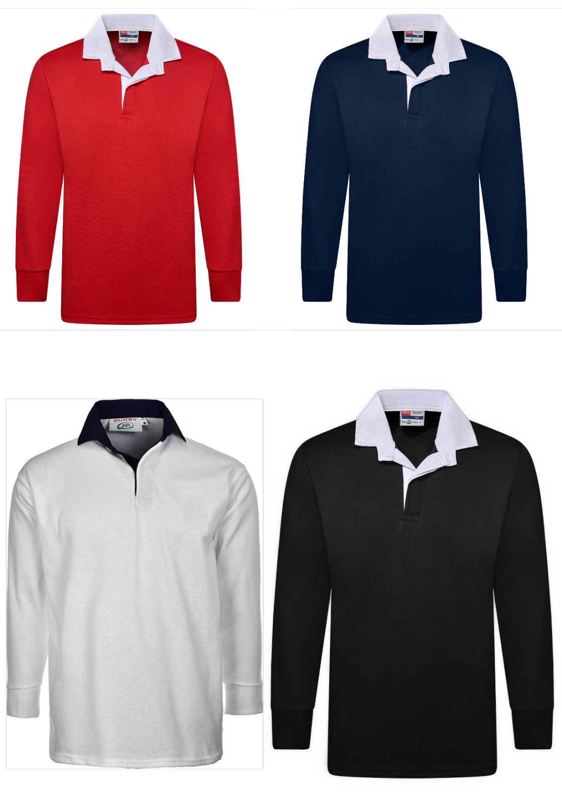 Mens Premium Rugby Shirt Size XS to 5XL WORK CASUAL SPORTS & LEISURE