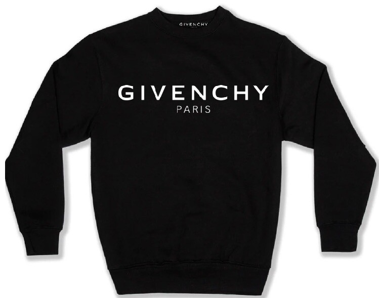 GIVENCHY Paris Men's 100% Cotton Crewneck Sweater SizeXL