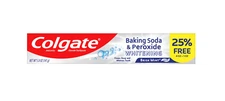 Colgate Baking Soda & Peroxide Whitening Toothpaste, Brisk Mint, 5.0 oz (141g)