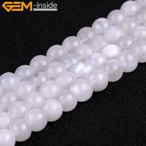 15" Natural Round Gemstone Beads Wholesale 6mm 8mm 10mm Spacer Lot Jewellery - Picture 198 of 385