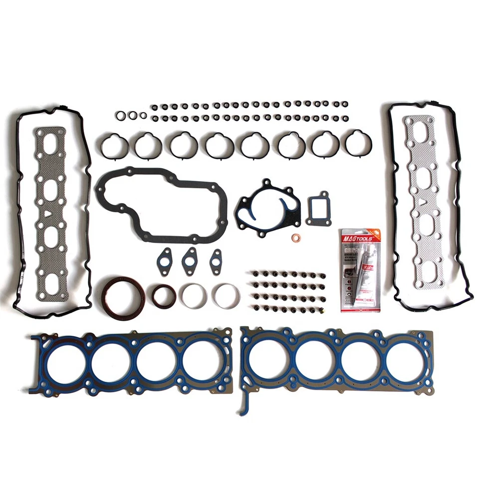 Juego de juntas de culata ECCPP para 04-13 Nissan Titan Pathfinder Armada QX56 5,6 L DOHC Foto 4 de 4