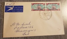 SOUTH AFRICA PAR AVION AIR MAIL COVER CIRCULED WITH SPECIAL CANCELLED