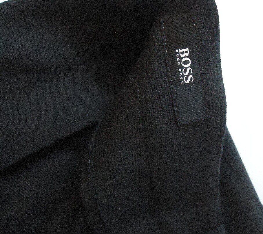 NWT Hugo Boss Black Label By Hugo Boss Flat Front Trousers Dress Pants