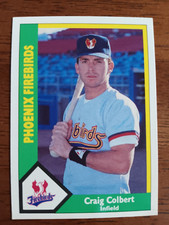16 CRAIG COLBERT PHOENIX FIREBIRDS 1990-543 CMC BASEBALL