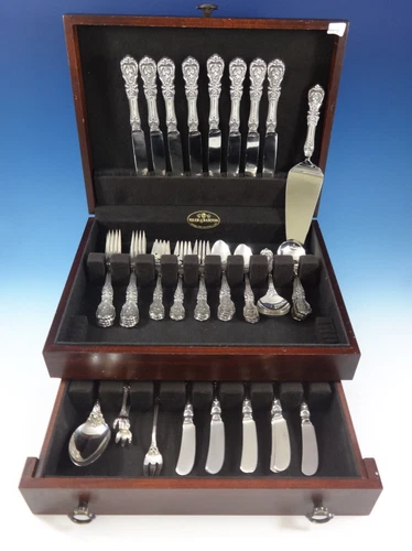 Francis I by Reed & Barton Sterling Silver Flatware Set For 8 Service 52 Pcs