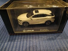 Lexus RX 450h+ 1/43 Scale White Sonic Quartz Mini Car Model by Kyosho