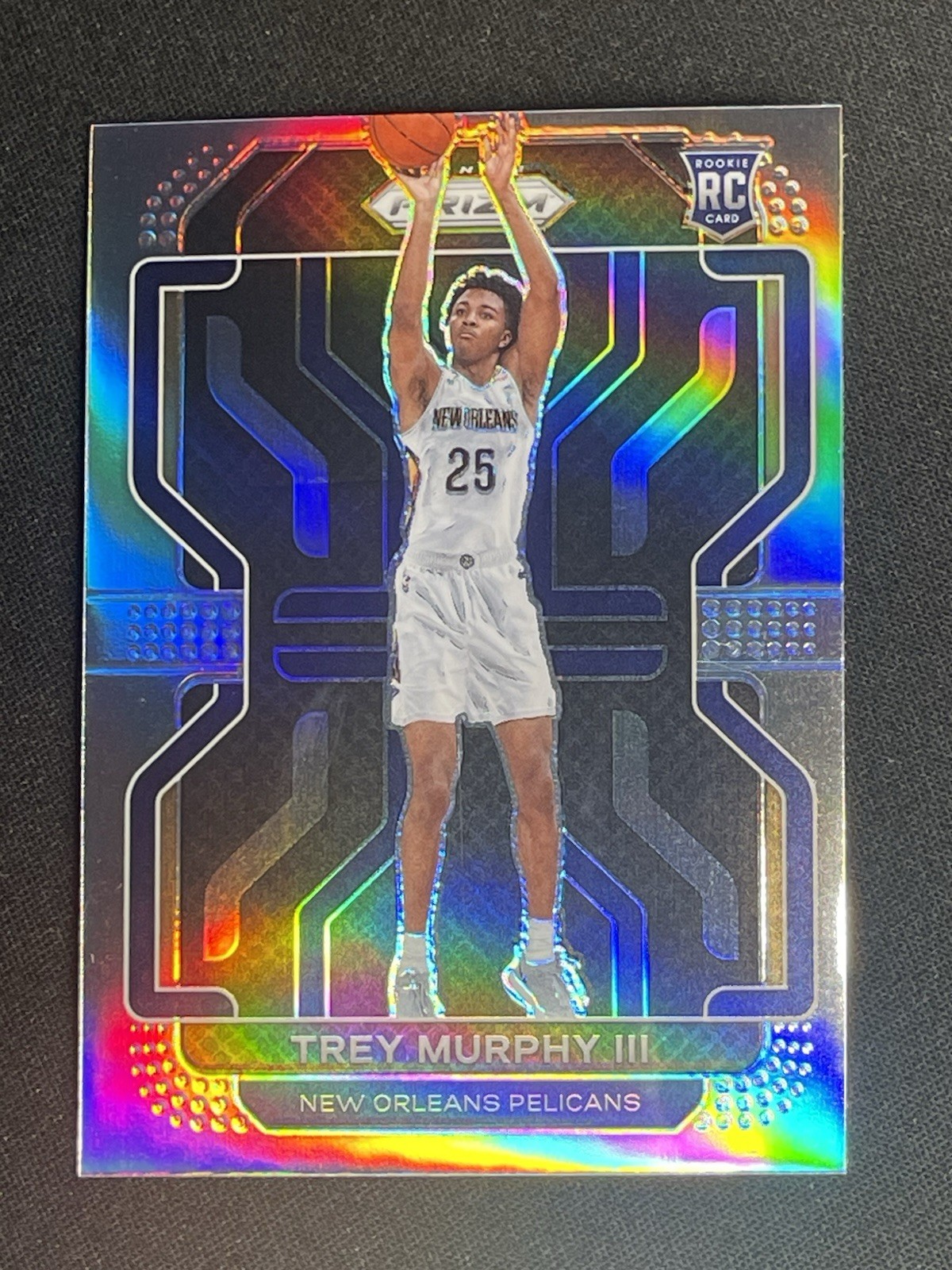2021-22 NBA PRIZM SILVER REFRACTOR Trey Murphy III RC Rookie Pelicans #288