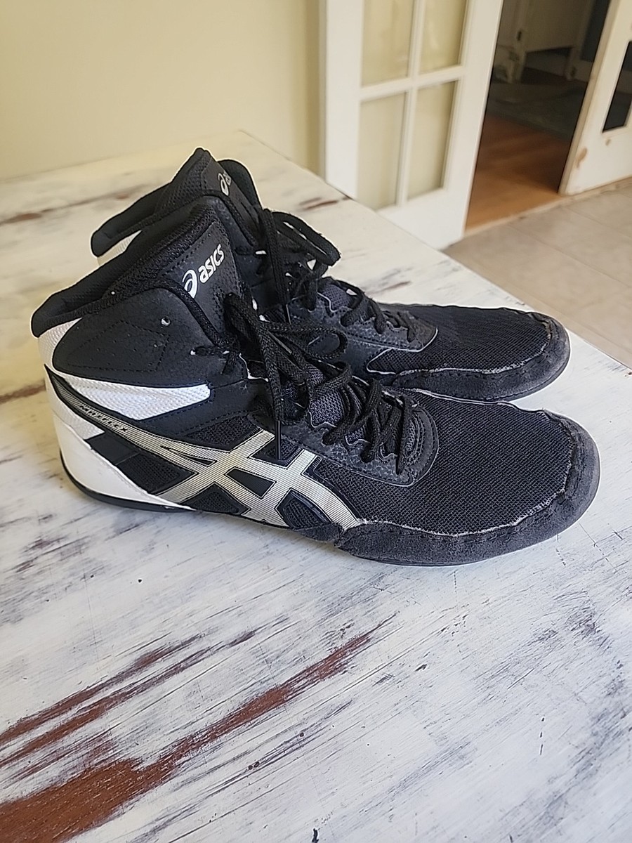ASICS Mens Matflex‎ 6 Wrestling Shoes Size US 7 Asics Matflex 6 Wrestling Shoe (Black/Silver) – Iconic Apparel main image 3