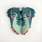 Nike Phantom Vision Soccer Cleats Blue/Teal Light Blue w/ Pink Swoosh — photo 4