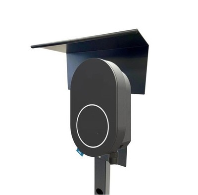 Ladesäule Standsäule Standfuß für Wallbox Go-e Charger Gemini / Gemini mit Dach
