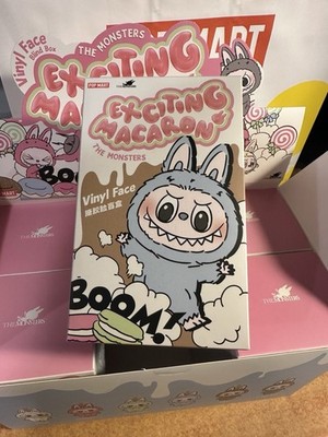 100% Authentic! Sealed! Labubu Monsters Exciting Macaron vinly Blind Box USA