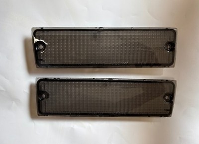 Nissan Skyline R31 Smoke Front Bumper Turn Signal Lenses JDM Reproduction