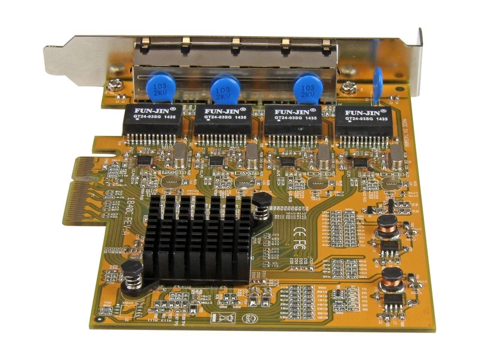 StarTech.com 4-Port PCI Express Gigabit Network Adapter Card, Quad-Port PCIe - Image 4 of 4