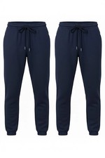 Mens Jogging Bottoms Elasticated Waist Trouser Gym Sweatpant Pockets Joggers