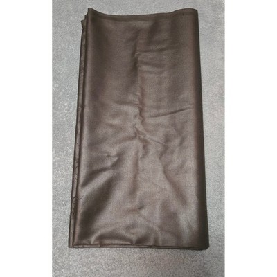 Fabric 196x45''W Shiny Brown Cotton/Poly Blend? Drapery Apparel Uncut