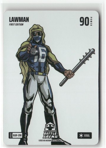 Bo Jackson Battle Arena Update Blizzard Battlefoil BLPF-290 Lawman