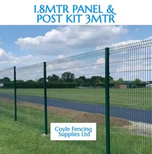 VMesh Security Fencing Wire Vmesh  1.8m  X 3M 30Mtr Kit 10 Panels INC VAT