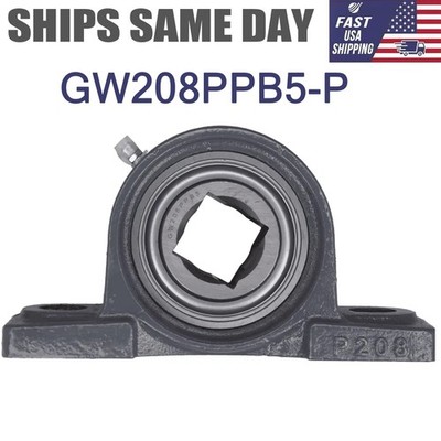 New 1-1/8'' Square Disc Harrow Pillow Block Bearing Tufline GW208PPB5-P