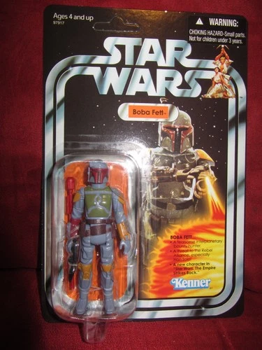Hasbro Star Wars Rocket Firing Boba Fett Vintage Collection Figure MOC Unpunched